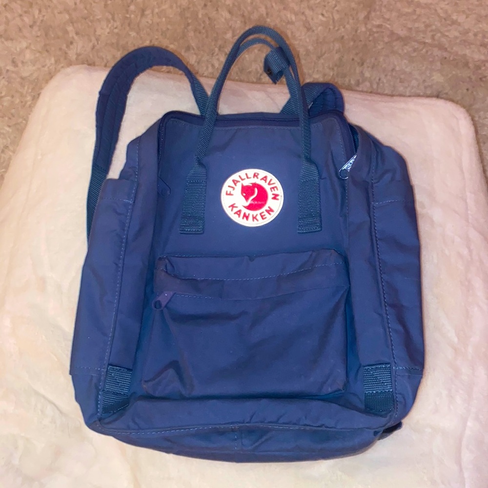 Fjallraven Kanken Blue Bag